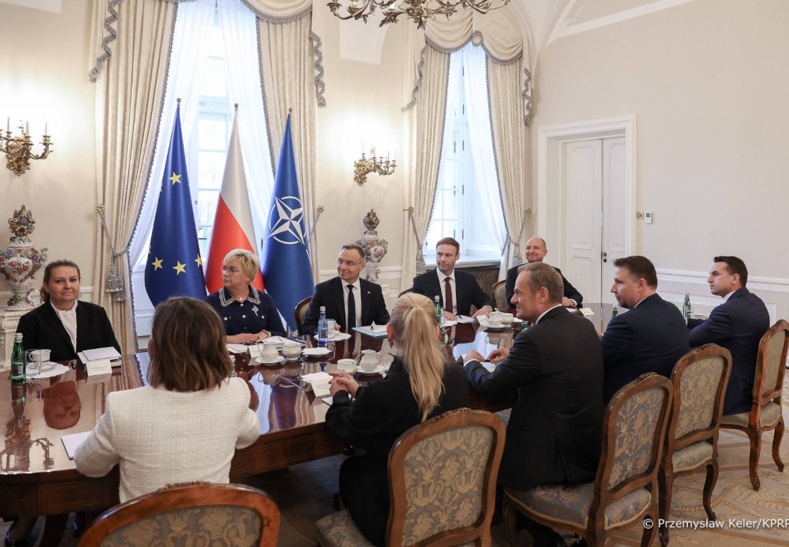 Prezydent Andrzej Duda podziękował przedstawicielom komitetów wyborczych za spotkania i wspólne rozmowy